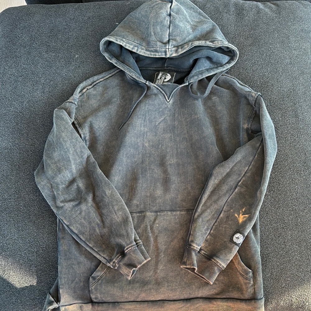 Alphalete Acid Wash Terry Hoodie Oversized Fit